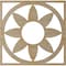 Ekena Millwork Blume Wood Fretwork Pierced Ceiling Medallion, Birch, 26"OD x 9"ID x 1/4"T CMWP26X26X0250BLBI - alternate 2